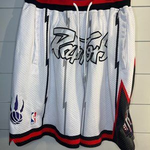 Just Don 1998 1999 Toronto Raptors Men's Vintage Basketball Shorts Stitched